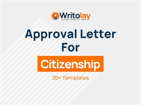 citizenship approval letter 4 templates writolay