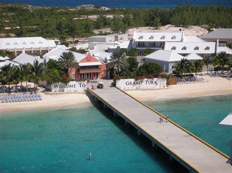 View Of The Port Of Grand Turk From Our Cruise Ship Cabin Grand Turk