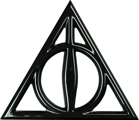The battle is drawn at hogwarts as many people fight to protect harry. Download Deathly Hallows 3d Black Chrome Premium Emblem ...