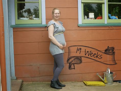 On A Crafty Adventure 19 Weeks Pregnant