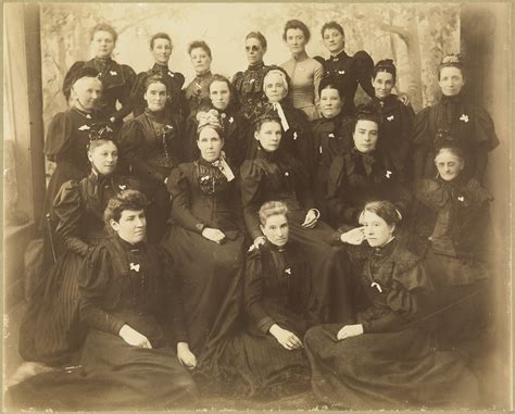 Womens Christian Temperance Union Members C1900 Flickr