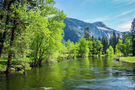 Merced River In Yosemite Valley Photograph By Randy Herring