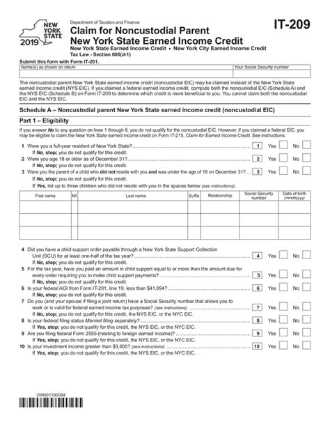 Fill Free Fillable Forms For New York State