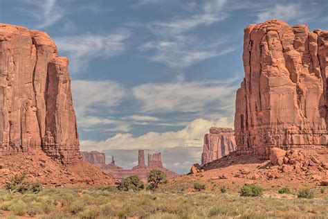 The North Window Monument Valley Natural Landmarks American Southwest