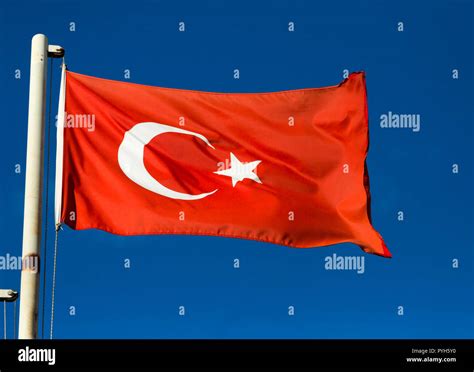 Ankara Turkey Turkish Flag Stock Photo Alamy
