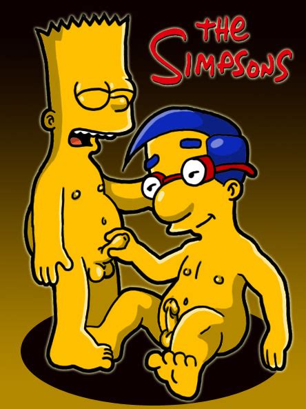 Xbooru Bart Simpson Ekuhvielle Milhouse Van Houten The Simpsons