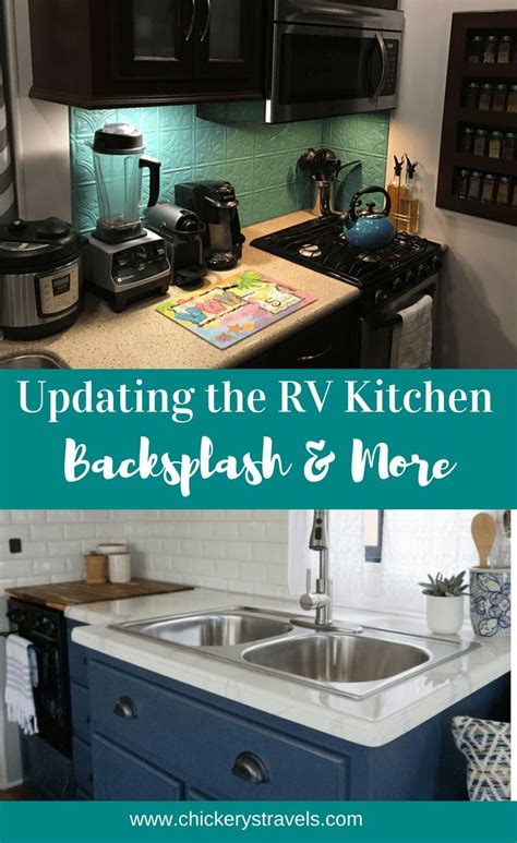 Rv Kitchen Remodel Home Renovation Camper Renovation Interior