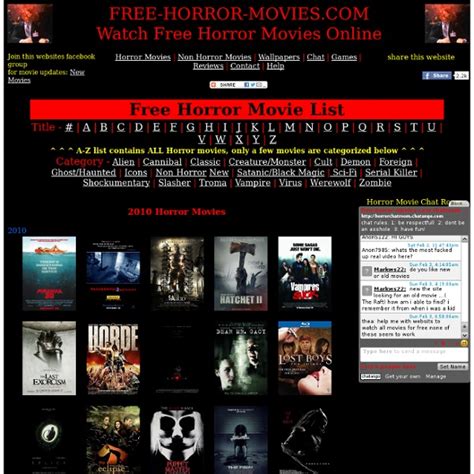 Are you tired of spending hours looking for a link to watch movies online? Watch Free Horror Movies Online. | Pearltrees