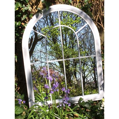 Open Georgian Window Illusion Garden Mirror Gardening Ts Direct