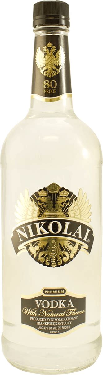 Nikolai Vodka 1 L Bremers Wine And Liquor