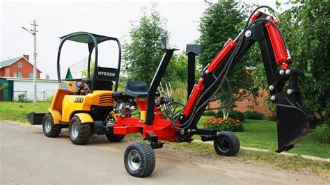Towable Backhoe From China Good Performance And Cheap Price Youtube