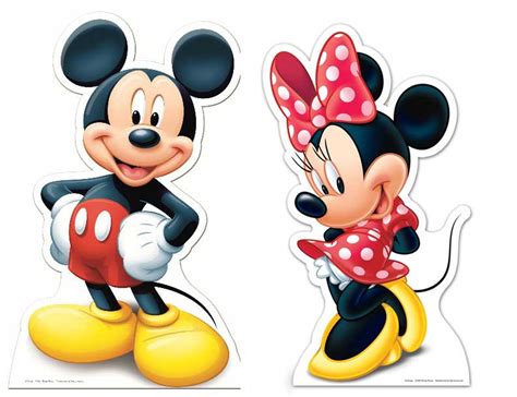 Mickey And Minnie Mouse Characters
