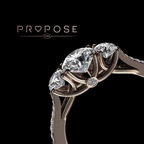 A Bespoke Cms Propose Diamond Ring Jewelry Design Jewelry Bespoke