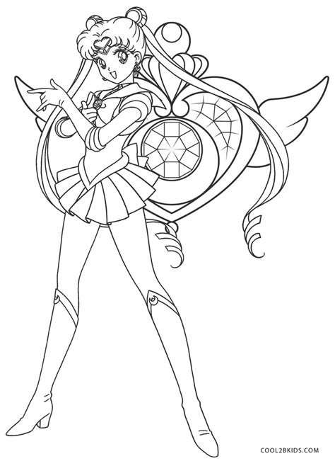 All concerned to numbers and counting will be here. Free Printable Sailor Moon Coloring Pages For Kids