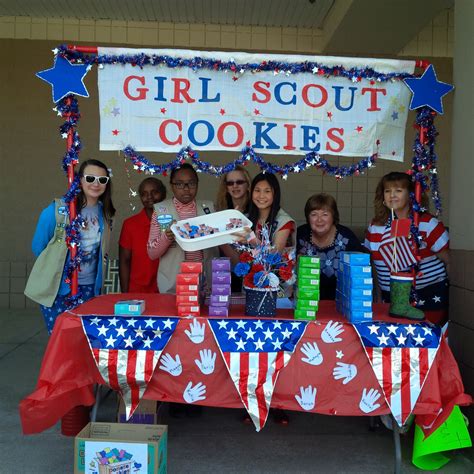 Bling Your Booth Girl Scout Cookie Sales Girl Scouts Of America Brownie Girl Scouts