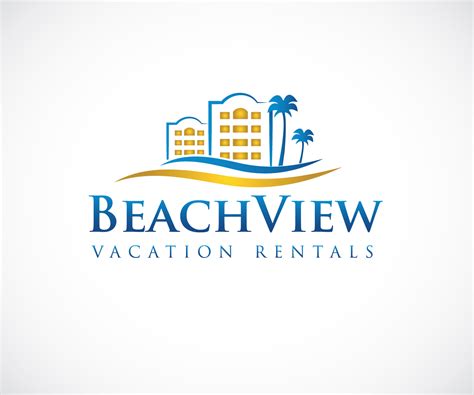 Business Logo Design For Beachview Vacation Rentals By Wolf Design