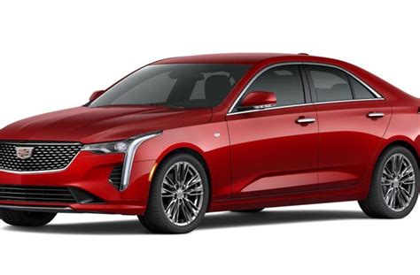 2023 Cadillac Ct4 Heres The New Radiant Red Tintcoat Color