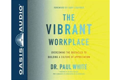 Audiobook Cd The Vibrant Workplace Appreciation At Work