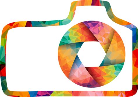 Photographer Clipart Photography Contest Colorful Camera Logo Png