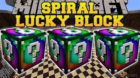 Lucky Block Spiral V110 189 › Mods › Mc Pcnet — Minecraft Downloads