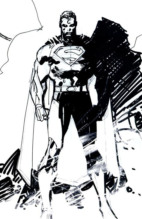 Superman Sketch By Jim Lee Love Comics Pinterest Jim Lee