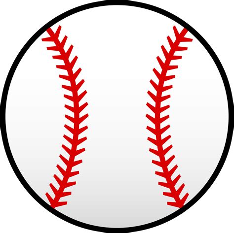Baseball Seams Vector Clipart Best