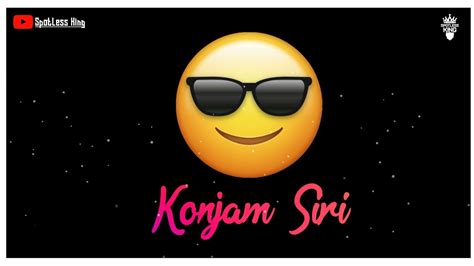 Konjam Siri 😃 Tson Durai 💕 Whatsapp Status Song Youtube