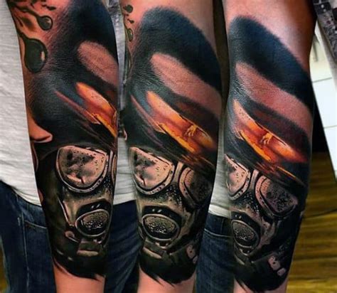 Check spelling or type a new query. 100 Gas Mask Tattoo Designs For Men - Breath Of Fresh Ideas