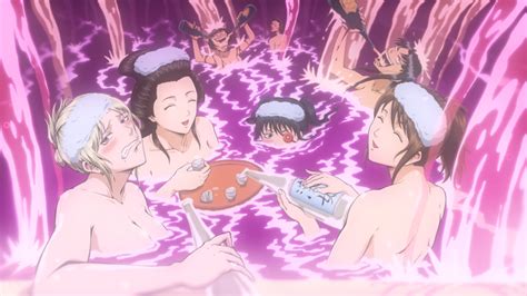 Rule 34 7girls Alcohol Ane Gintama Bath Bathing Big Breasts Black
