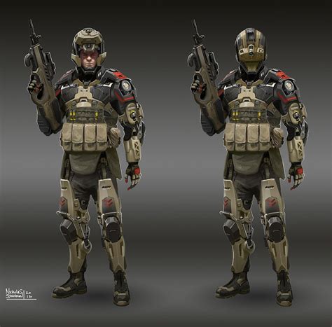 Exo Suits Nicholas Stohlman On Artstation At Artworkkyw2b Weapon