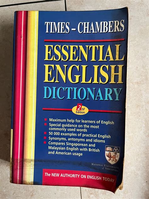 English Dictionary Hobbies And Toys Books And Magazines Textbooks On