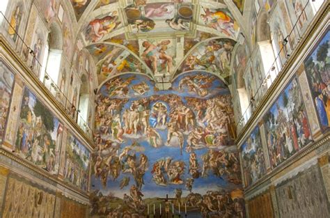 Michelangelo on painting his masterpiece, the sistine chapel, which he performed uncomfortable on his back. Who Painted the Sistine Chapel?