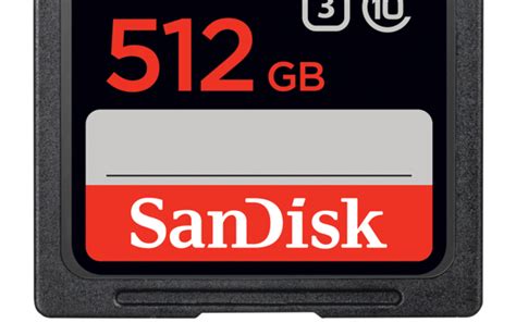 Sandisks New Sd Card Has An Insane 512gb Of Storage Pcworld