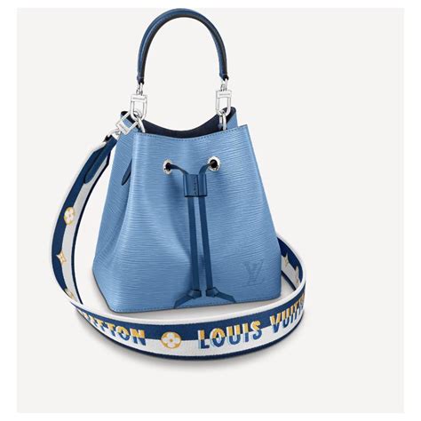 Louis Vuitton Lv Neonoe Bb Epi Leather Blue Ref277453 Joli Closet