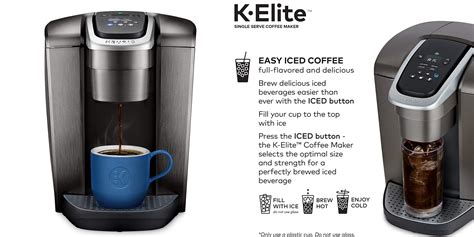 Keurig S K Elite Single Serve Coffee Maker Is Now 97 50 At Amazon All Time Low Reg 170