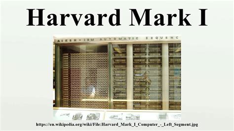 Harvard Mark I Youtube