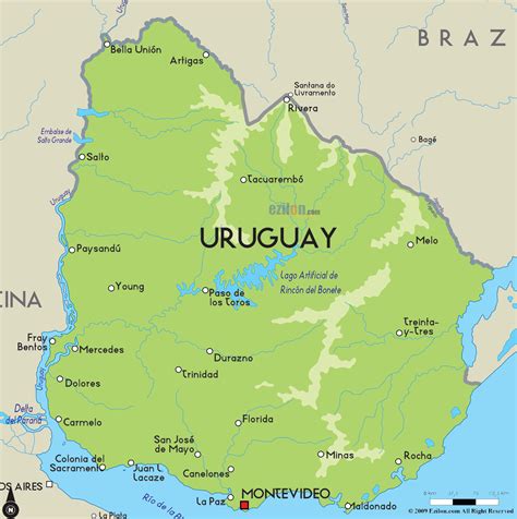 Navigate uruguay map, uruguay country map, satellite images of uruguay, uruguay largest cities with interactive uruguay map, view regional highways maps, road situations, transportation, lodging. Uruguay Karte | goudenelftal