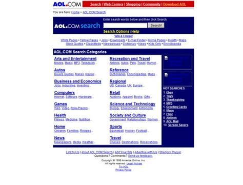 Popular Search Engines In The 90s Then And Now