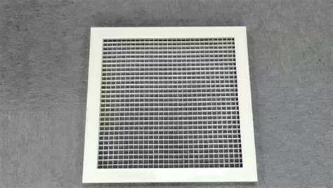 Aluminum Square 600x600 Panel Air Conditioning Eggcrate Return Air