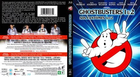 Ghostbusters 1 And 2 Dvd And Blu Ray Covers Dvdcovercom