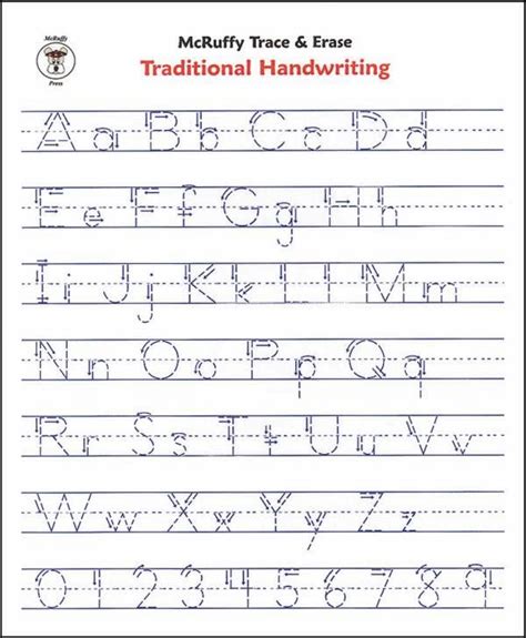 Alphabet In Handwriting Hand Writing