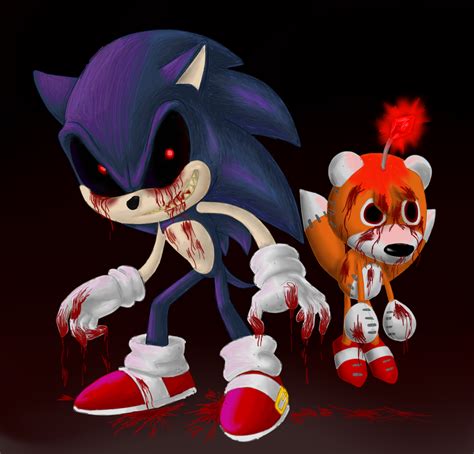 Sonicexe And Tails Doll By Terryred On Deviantart
