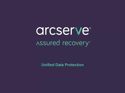 Arcserve Unified Data Protection Askme Solutions And Consultants Coltd
