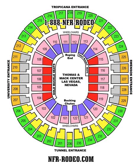 Nfr Seating Chart