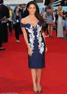 Casey Batchelor Walks Red Carpet In Racy Dress At What If Premiere In