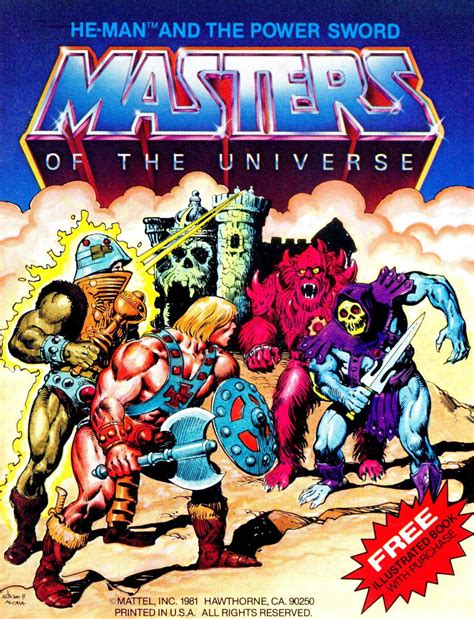 He Publishing Comics Masters Of The Universe Mini Comics