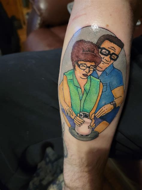 Got My Hank Hill Tattoo A Couple Weeks Back Rkingofthehill