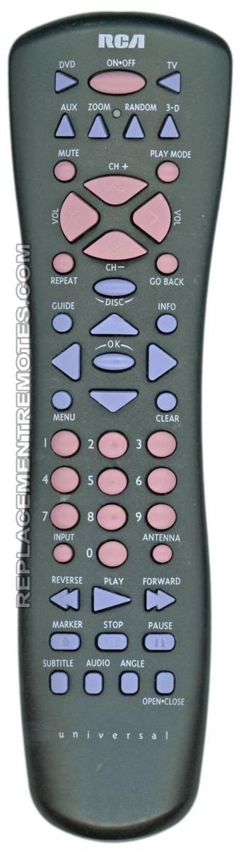 Buy Rca Crk76df1 245816 Dvd Player Remote Control