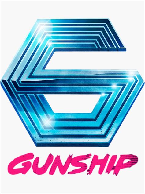 Gunship G Logo Sticker For Sale By Synthguy Redbubble