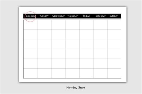 Free Printable Blank Calendar 2020 Blank Calendar Template